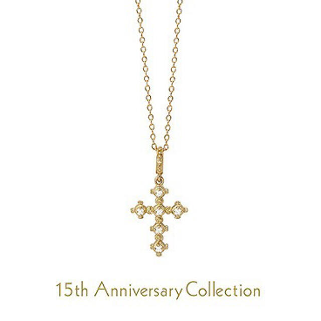 人気定番の AHKAH - アーカーミニメモリアルクロスネックレス 18K