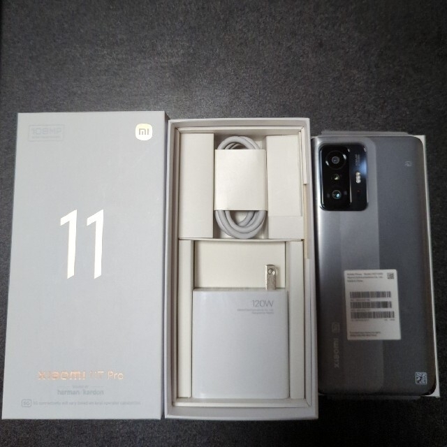 【新品】Xiaomi 11t pro メテオライトグレー 8GB 128GB