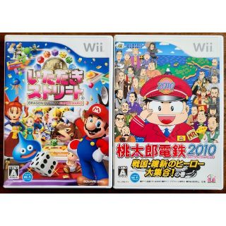 ウィー(Wii)の【迅速発送】wii いただきストリート、桃鉄16 セット(家庭用ゲームソフト)