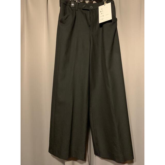 SUNSEA(サンシー)のSUNSEA Thickeded Wide Pants Black  メンズのパンツ(スラックス)の商品写真