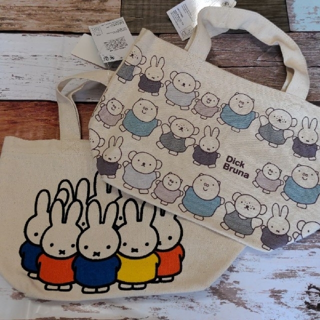 ミッフィー ボリス 総柄 ミニトートバッグ バッグ ランチバッグ 新品 しまむら | フリマアプリ ラクマ