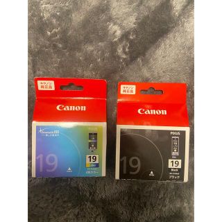 キヤノン(Canon)のCanon  インクカートリッジ BCI-19BK,CLR 2個セット(PC周辺機器)