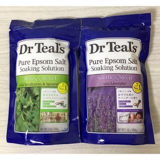 Dr Teal's ティールズ エプソムソルト 薬用入浴剤 450g×2袋(入浴剤/バスソルト)