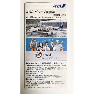 エーエヌエー(ゼンニッポンクウユ)(ANA(全日本空輸))のANAグループ優待券(その他)