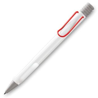 ラミー(LAMY)のLAMY ラミー サファリ ボールペン ショップ限定 ホワイト レッドクリップ(ペン/マーカー)