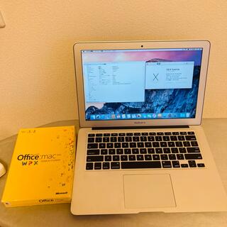 アップル(Apple)の【美品】MacBook Air 2014 4GB SSD i5 Office(ノートPC)