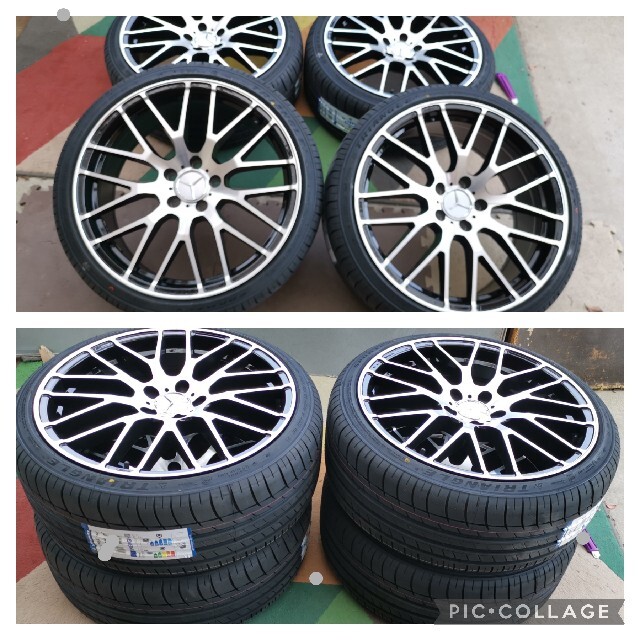 メルセデスベンツ Cクラス Eクーペ W205 W207 19インチ 新品4本セ