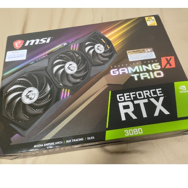 MSI RTX3080 非LHR スマホ/家電/カメラのPC/タブレット(PCパーツ)の商品写真