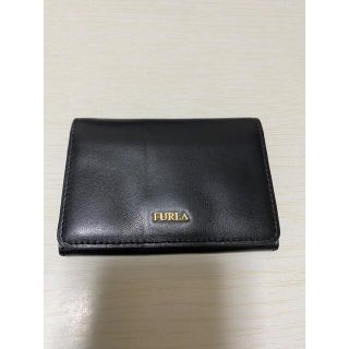 フルラ(Furla)のFURLA 名刺入れ　黒(名刺入れ/定期入れ)