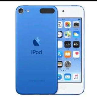 アイポッド(iPod)のApple iPod touch 第7世代　ブルー　128GB(ポータブルプレーヤー)