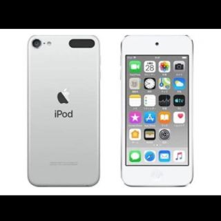 アイポッド(iPod)のiPod touch 第7世代128GB　シルバー　ピンク(ポータブルプレーヤー)