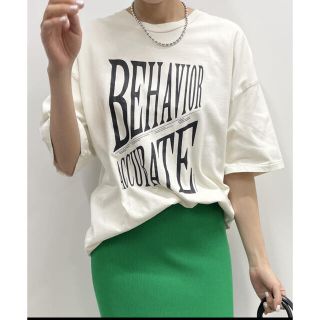 ラウンジドレス(Loungedress)の【新品】81BRANCA/Loungedress　ハチイチブランカ　Tシャツ(Tシャツ(半袖/袖なし))