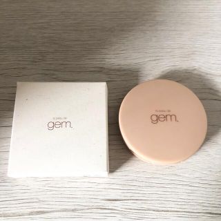 コスメキッチン(Cosme Kitchen)の【数回使用】la peau de gem. 石田一帆 チークアンドアイ ベージュ(チーク)