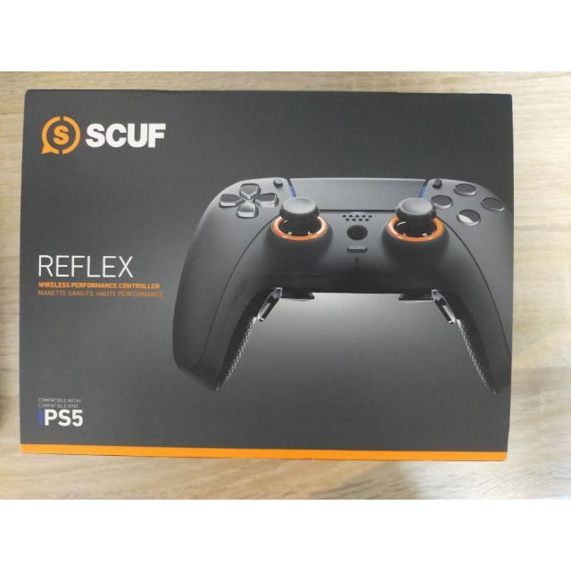 即日発送 PS5 SCUF REFLEX PRO ブラック 黒 コントローラー