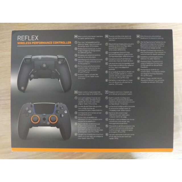 即日発送 PS5 SCUF REFLEX PRO ブラック 黒 コントローラーの通販 by