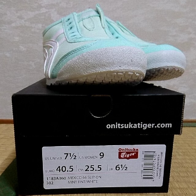 Onitsuka Tiger(オニツカタイガー)の新品 オニツカタイガー 25.5㎝  メキシコ66 スリッポン メンズの靴/シューズ(スニーカー)の商品写真