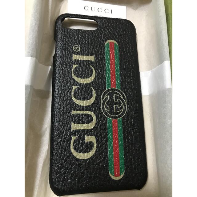 Gucci(グッチ)の半額以下！未使用！GUCCIグッチ★iPhone 8 Plus スマホケース スマホ/家電/カメラのスマホアクセサリー(iPhoneケース)の商品写真