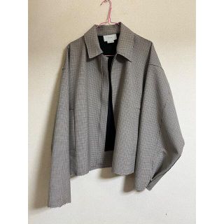 オーラリー(AURALEE)のYOKE carol別注 CUT-OFF DRIZZLER JACKET(ブルゾン)