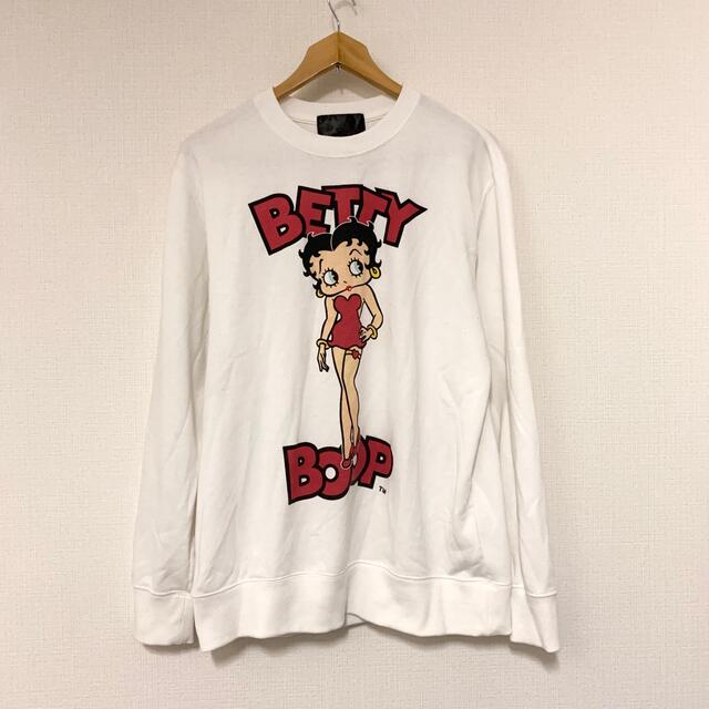 BETTY BOOP(USA)ビンテージグラフィックスウェットシャツ