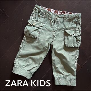 ザラキッズ(ZARA KIDS)のZARA【3回着用】118cm カーゴパンツ ハーフパンツ(パンツ/スパッツ)