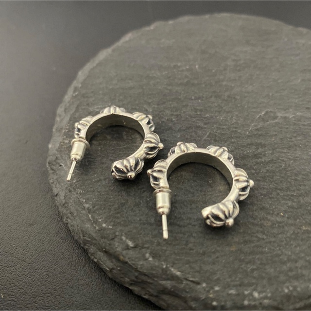 Chrome Hearts - シルバー925 ピアス メンズ レディース 銀 クロス