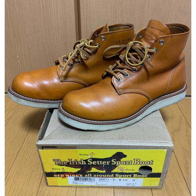 廃盤美品 RED WING Classic Round No.9107 8.5-