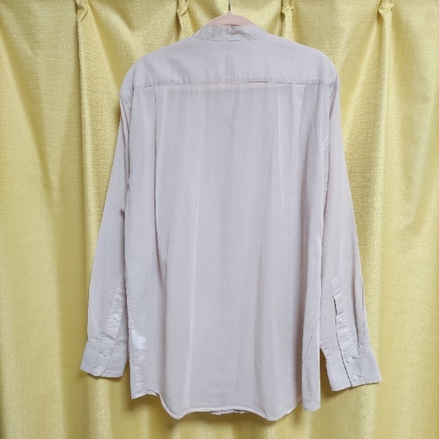 UNIQLO(ユニクロ)のユニクロ　シアーバンドカラーシャツ レディースのトップス(シャツ/ブラウス(長袖/七分))の商品写真