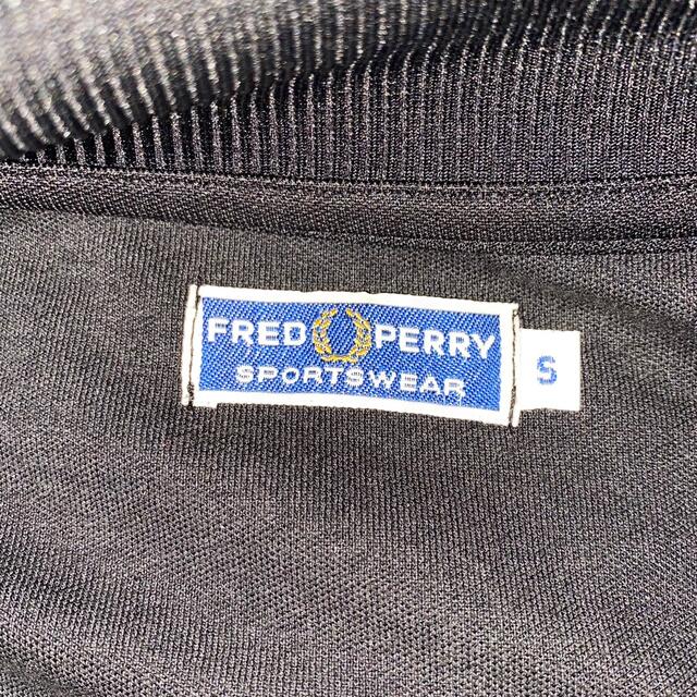 FRED PERRY(フレッドペリー)のフレッドペリー　ヴィンテージ　トラックジャケット　ブラック メンズのジャケット/アウター(ブルゾン)の商品写真