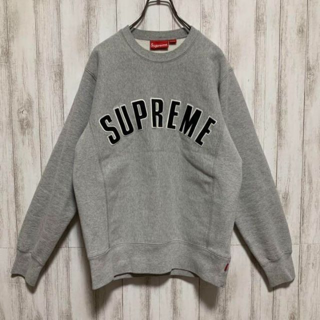 《希少》シュプリーム supreme☆スウェット XL 総柄 レッド T535