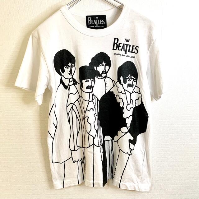 COMME des GARCONS(コムデギャルソン)のTHE BEATLES COMME des GARCONS コラボTシャツ S メンズのトップス(Tシャツ/カットソー(半袖/袖なし))の商品写真