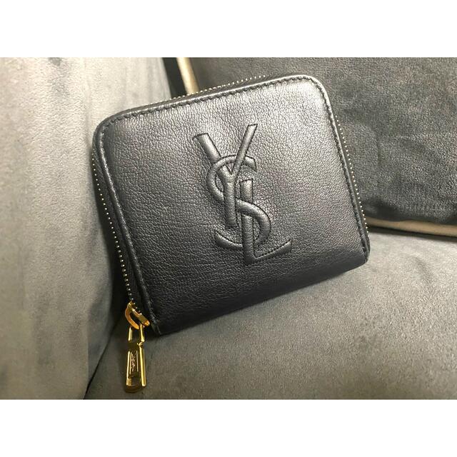 Saint Laurent サンローラン YSL 2つ折り ミニ財布