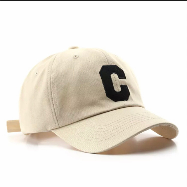 キャップ　CAP イニシャル　C キッズ　レディース　アルファベット レディースの帽子(キャップ)の商品写真