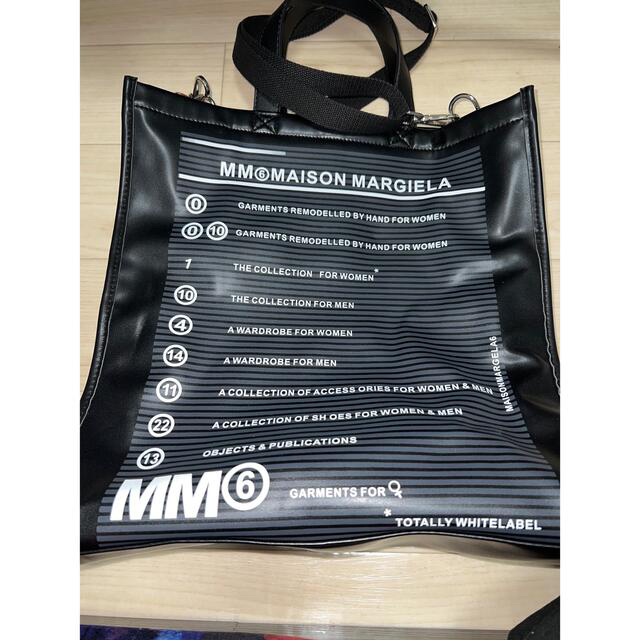 MM6(エムエムシックス)のMM6 メゾンマルジェラ　トート　レザー　2way メンズのバッグ(トートバッグ)の商品写真