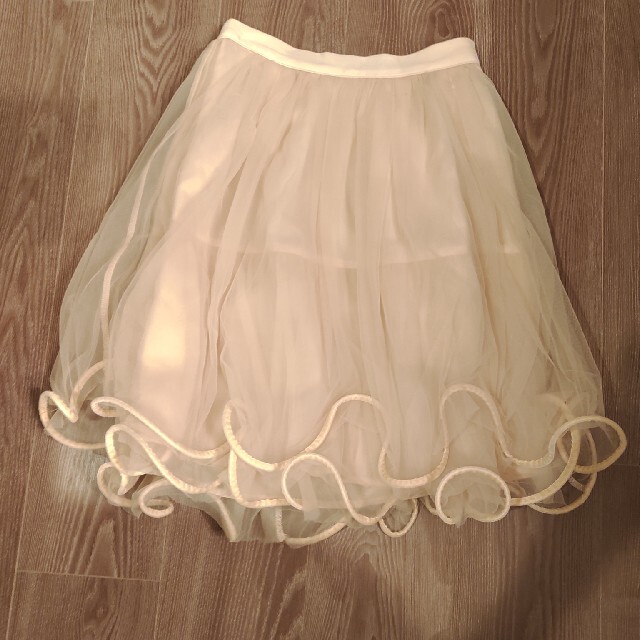 Lily Brown(リリーブラウン)のリリーブラウンのチュールスカート レディースのスカート(ミニスカート)の商品写真