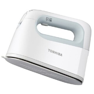 トウシバ(東芝)のTOSHIBA コードレス衣類スチーマー ライトブルー TAS-X6(L)(その他)