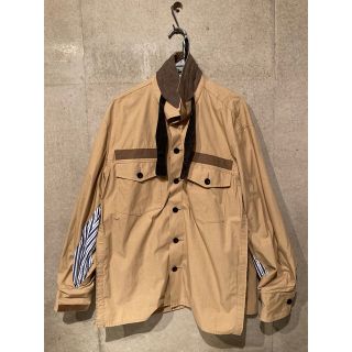 サカイ(sacai)のsacai 20SS ファブリックコンボシャツ サイズ1(シャツ)