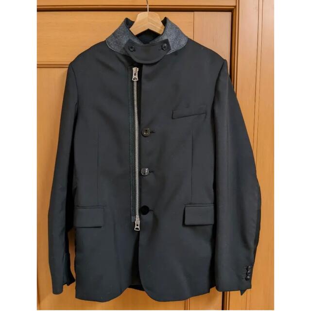 sacai(サカイ)のsacai 21ss suiting jacket black メンズのジャケット/アウター(テーラードジャケット)の商品写真