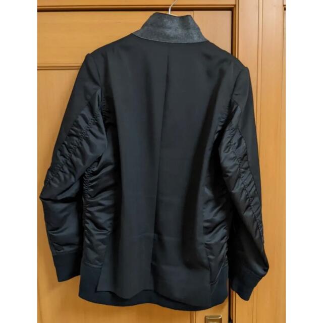 sacai(サカイ)のsacai 21ss suiting jacket black メンズのジャケット/アウター(テーラードジャケット)の商品写真