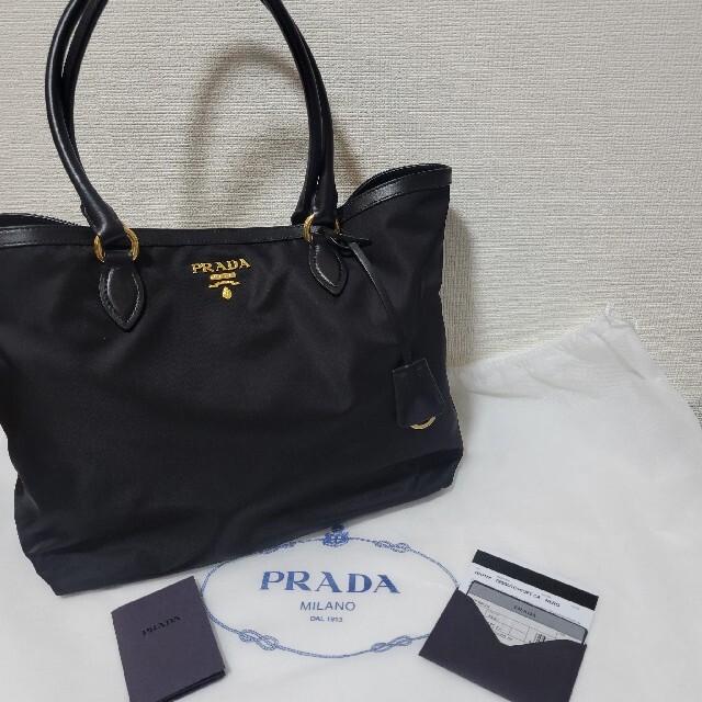 超美品の ナイロン プラダ - PRADA テスートジャガー トートバッグ