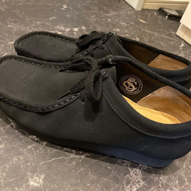 Clarks(クラークス)のClarks  Wallabee (ブラックスエード) メンズの靴/シューズ(その他)の商品写真