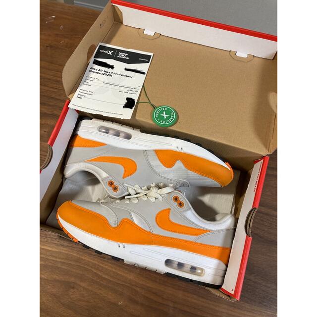 NIKE(ナイキ)のair max 1  anniversary magma orange メンズの靴/シューズ(スニーカー)の商品写真