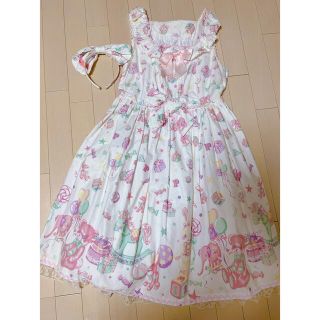 Angelic Pretty - Angelic Pretty Toy Parade jsk【カチューシャset】の