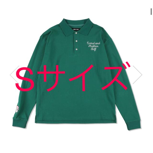 WIND AND SEA(ウィンダンシー)のWIND AND SEA × MALBON  L/S POLO sサイズ メンズのトップス(ポロシャツ)の商品写真