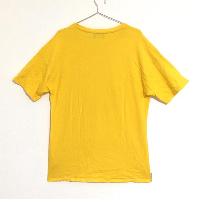 ZARA(ザラ)のZARA Tシャツ　プリント　Lサイズ　黄 メンズのトップス(Tシャツ/カットソー(半袖/袖なし))の商品写真