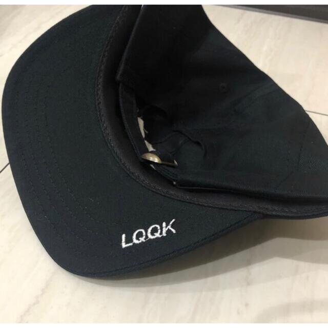 LQQK STUDIO SNEEZE LOGO HAT BLACK CAP