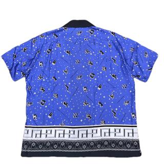 【新品】TOGA VIRILIS 星座オープンカラーシャツ 柄シャツ 半袖シャツ