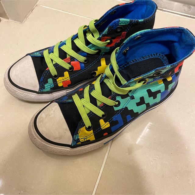 CONVERSE(コンバース)のコンバース　キッズ　ハイカット　レア物　19.5cm キッズ/ベビー/マタニティのキッズ靴/シューズ(15cm~)(スニーカー)の商品写真