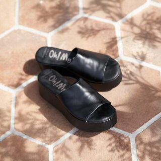 コレックス(collex)の【ブラック】【OH MY SANDALS】プラットフォームサンダル(サンダル)