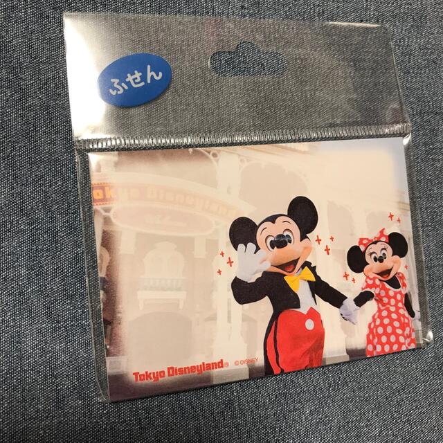 Disney(ディズニー)のディズニーランド ディズニー 旧実写 ミッキー ミニー ふせん メモ エンタメ/ホビーのおもちゃ/ぬいぐるみ(キャラクターグッズ)の商品写真