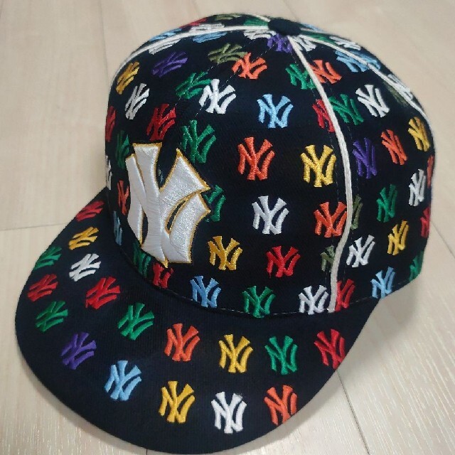 New York Yankees American Needle キャップ 総柄